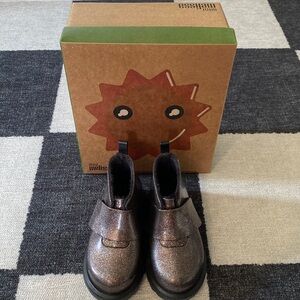 Mini Melissa Faux Fur Lined Chelsea Boot